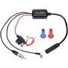 Hojalis Antenna Segnale Amplificatore Booster, 12v Amplificatore di Segnale Autoradio, Radio Amplificatore Antenna, FM/AM DAB Amplificatore di Segnale Antenna Auto, Per Veicolo Camion SUV Auto Radio
