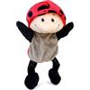 LOMTRATS Marionette a forma di animale per bambini, include lupo, tigre, leone, scimmia con gambe, perfetta per narrazione, insegnamento, prescolare, regali di compleanno
