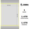 Zebra Etichette Zebra - Z-Ultimate 3000T Silver, formato 100 x 120 mm.