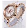 MICHAEL KORS MK6365 Parker oro rosa e quadrante con logo MK bianco 39 mm...