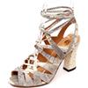 MALIPARMI D0752 sandalo donna MALIPARMI VOLUTE IN WHIPS scarpe beige shoe woman