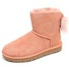 UGG F7654 stivale donna pink UGG W FLUFF BOW MINI fiocco bow boot shoe woman