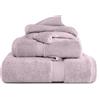 Superior - Set di Asciugamani, Cotone Egiziano, Viola, 900 g, 3 Pezzi