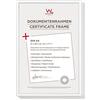 walther design New Lifestyle KV130W16 - Cornice portafoto in plastica, 16 pezzi, 21 x 29,7 cm, colore: bianco