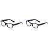 OPULIZE The Reading Glasses Company Blu Scuro Lettori Valore 2 Pacco Uomo Donna Rr77-3 +2,50 - 58 Gr