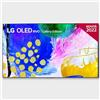 LG OLED55G26LA Smart TV 4K 55 TV OLED evo Gallery Edition Serie G2 2022, Gallery Design, Processore α9 Gen 5, Brightness Booster Max, Dolby Vision Precision Detail, Wi-Fi 6, 4 HDMI 2.1 @48Gbps