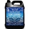 Dirtbusters Clean and Deodorise Prodotto professionale concentrato 3 in 1 per moquette e tappezzeria 1 x 5 litri, soluzione detergente.