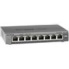 Netgear GS108E Gestito Gigabit Ethernet (10/100/1000) Nero