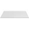 KONTE.DESIGN Set di 2 piani per tavolo SPARGI quadrato bianco 60x60 cm