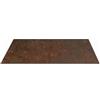 KONTE.DESIGN Set di 2 piani per tavolo SPARGI quadrato effetto bronzo 60x60 cm