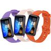 MIJOBS 3PCS Cinturini Compatibili con Huawei Band 8 / Huawei Band 9 Cinturino di Ricambio per Huawei Band 8 Bracciale Huawei Band 9 Sport Braccialetto Cinturino in Silicone Cinturino a Sgancio Rapido
