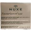 LABORATOIRE NUXE ITALIA Srl Nuxe Nuxuriance Gold Balsamo Notte Nutriente Fortificante Anti-Età Viso 50 ml