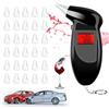 RosyFate Etilometro Portatile, Alcol Test Elettronico, Incluso 30 Boccagli, Alcol Test Portatile, con Schermo LCD Display, per Uso Domestico