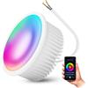 SSC-LUXon Smart Home WiFi - Modulo lampada LED piatto RGB CCT compatibile con Alexa, Siri & Google, dimmerabile, controllo app e vocale, RGB e bianco