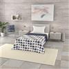 Italian Bed Linen Trapuntino Estivo Linea BASIC Made in Italy Copriletto Stampato in Morbida Microfibra - Trapunta Primavera Estate Mezza Stagione - Optical, Singolo 160x240cm