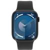 Apple Watch Series 9 Cassa in alluminio mezzanotte 45mm Cinturino Sport mezzanotte S/M (GPS) | nuovo |