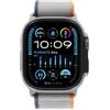 Apple Watch Ultra 2 cassa in titanio 49mm Trail Loop orange/beige S/M (GPS + Cellular) | nuovo |