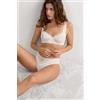 Intimissimi Slip Senza Cuciture In Cotone Pretty Flowers Avorio