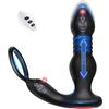 Paloqueth Anal Lock Prostate Stimulator Dual Motor with Thrusts & Vibrations & Remote Control Black