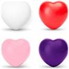 Palline antistress personalizzabili a forma di cuore Biku personalizzate o neutre