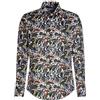 Seidensticker Camicia a Maniche Lunghe Slim Fit, Verde, 40 Uomo