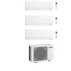 Mitsubishi Climatizzatore Trial Split Linea Plus MSZ-AY VGK 12+12+18 con MXZ-3F68VF Inverter R-32 Wi-Fi Classe A++ ,