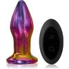 Dream Toys Glamour Glass Remote Vibe Plug 10,7 cm
