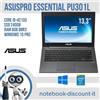 Asus Essential PU301LA Core i5-4210u Ram 8gb SSD 240gb Win10 13,3" Notebook PC