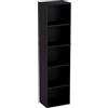Vida Designs Oxford, Libreria a cubi a 5 Ripiani, in Legno, per esporre e conservare, per Ufficio e Soggiorno, Nero