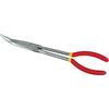 CLICLED Pinza Becchi Lunghi 28 cm Punta Curva Extra Lunga Accensione Auto