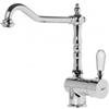 Elleci MIKRIOOT RIO Miscelatore Cucina monocomando con canna girevole finitura Cromo