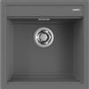 Elleci LKB10499 Lavello da Incasso 1 vasca Monovasca Sopratop 51 x 51 cm finitura Keratek Dark Grey 99 Best 104