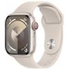 Apple Watch Series 9 GPS + Cellular Cassa 41mm in Alluminio Galassia con Cinturino Sport Galassia - M/L - MRHP3QL/A