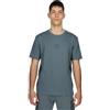 Champion Legacy Athleisure-Tape S/S Crewneck T-Shirt, Grigio Pastello, M Uomo