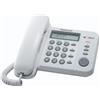 Panasonic KX-TS560EX1W telefono Telefono analogico Identificatore di chiamata Bianco