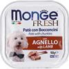 Monge & C. SpA Monge Fresh Agnello 100 g Mangime