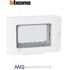 BTICINO 28603W Placca IP55 3 moduli Bianca MatixGO