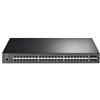 Tp Link Switch di rete 48 porte JETSTREAM 1G Managed L2+ Black TL SG3452P