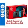 Nintendo Switch Console V2 1.1 New joycon Neon Blu e Red Touch 6,2"