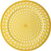 SWAROVSKI PIATTO SEGNAPOSTO 33 CM - SIGNUM GIALLO