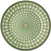 SWAROVSKI PIATTO PANE 18 CM - SIGNUM VERDE