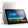 HUAWEI MediaPad 10 Link+ WiFi - Tablet 10.1 Orange Libero (WiFi + LTE, 16 GB, 1 GB RAM, Android 4.2 Jelly Bean)-Silver