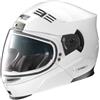NOLAN CASCO CROSSOVER N71 N-COM BIANCO METALLIZZATO
