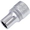 Hazet 900Z-10 Inserto Chiave a Bussola Doppio Esagono, Argento, Attacco Quadro, Cavo, 12.5 mm 1/2 di Pollice