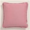 ROOM99 Boca Chica 50 x 50 cm federa decorativa per cuscino, federa decorativa per cuscino, decorazione estetica, moderna, camera da letto, soggiorno, boho cotone rosa
