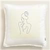 ROOM99 Ladies Boutique, federa decorativa per cuscino, 45 x 45 cm, in cotone, 1 pezzo