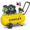 Stanley COMPRESSORE ARIA ELETTRICO PORTATILE STANLEY SILENZIATO SILENZIOSO 8 BAR - 50 LT