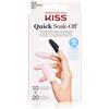 KISS Quick Soak-Off Remover Caps 30 pz