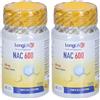 LongLife NAC 600 Integratore Alimentare 2x42 g Capsule