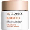 My Clarins Re-Boost Rich Creme Hydra-Nourrissante - Crema Idratante Nutriente 50ml